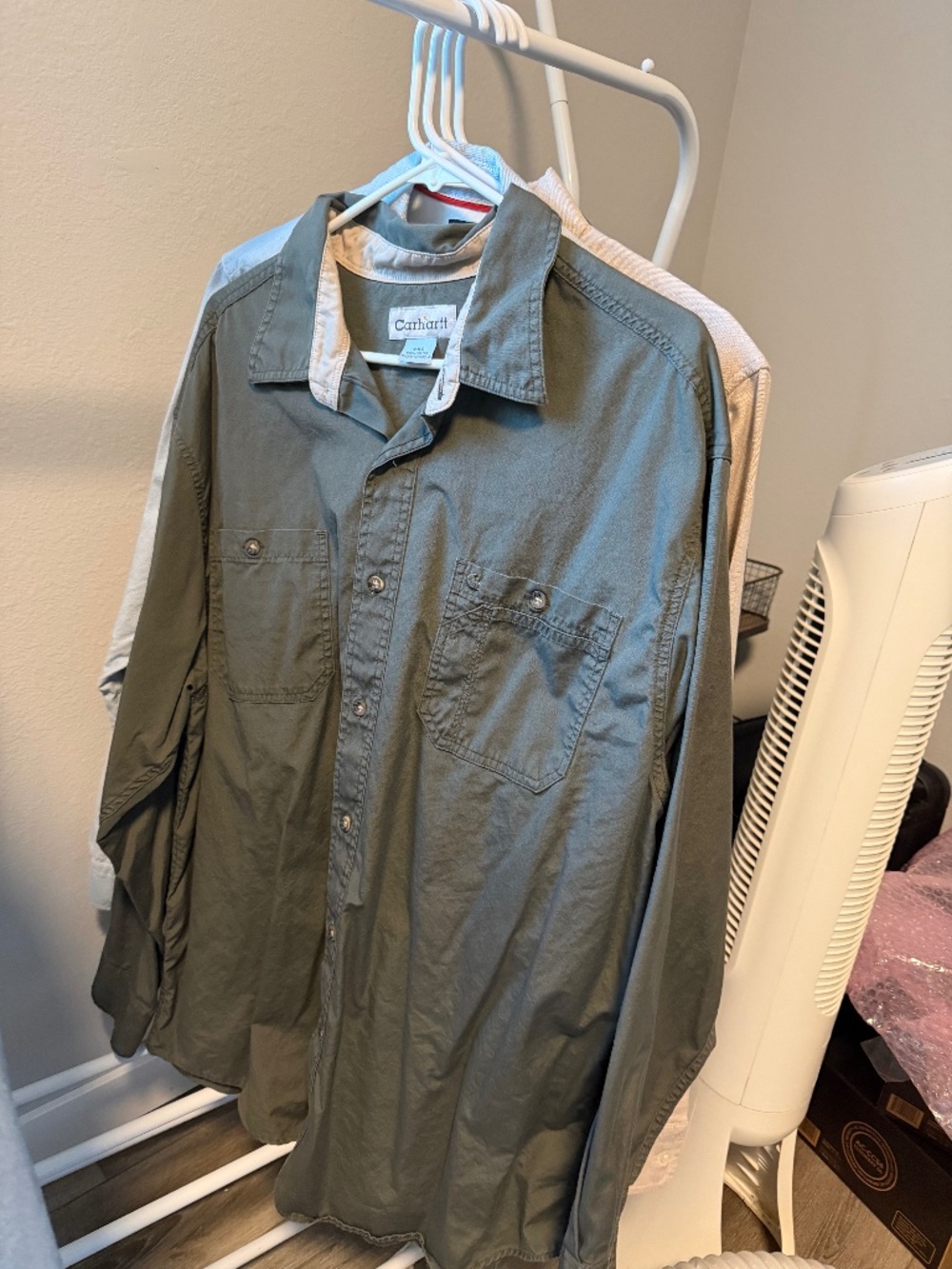 Carhart button up long sleeve